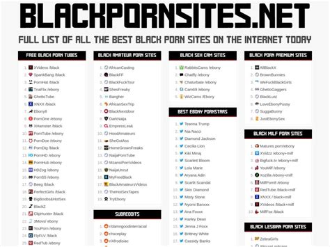 all black porn sites|Black Porn Sites® .